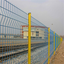 街道绿化防护栏 双边网隔离防护栏 