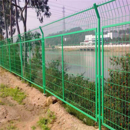 河北护栏网厂家供应双圈防护网喷塑围栏浸塑护栏