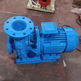 冷冻水泵型号ISW200-400卧式管道离心泵