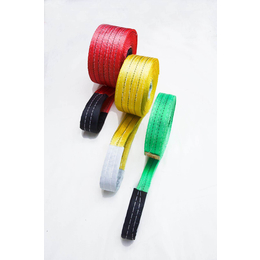 彩色吊装带 5T柔性吊装带2T5M彩色扁平吊装带