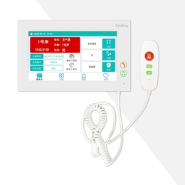 三灵电子医护病房护理呼叫10寸IP网络护理对讲壁挂床头分机