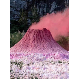 广西南宁粉色火山展出售网色火山出售厂家