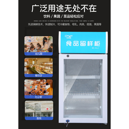 食品留样柜*园学校食堂厨房带锁小型保鲜冰箱透明展示柜缩略图