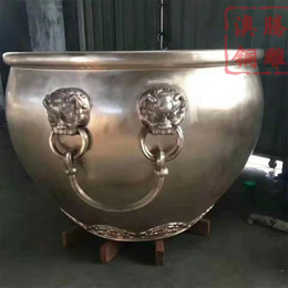 2米狮耳铜缸多重-澳腾精品铜雕(在线咨询)-抚顺2米狮耳铜缸