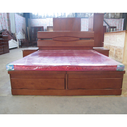 山西澳科森实木家具(图)-中式卧室实木床定制-太原实木床