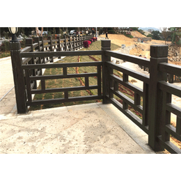 仿木围栏定做-锦城建材品种齐全-仿木围栏