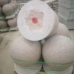 防撞石球-玖磊石材-防撞石球尺寸
