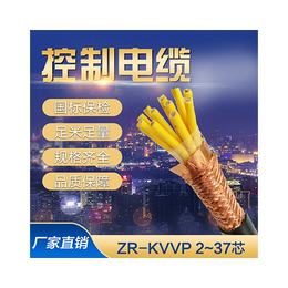 厂家批发2到37芯1平方多芯信号传输KVVP控制屏蔽电缆