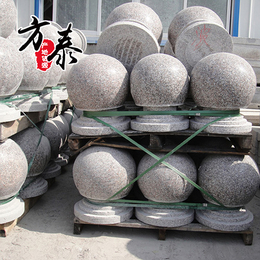 固定式防撞石球批发-固定式防撞石球-花岗岩防撞石球价格