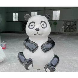 熊猫景观雕塑厂家-合肥熊猫景观雕塑-湖北匠鑫