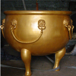 铜大缸-铜大缸制作工厂-铜大缸摆件加工(诚信商家)
