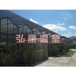 弘康温室 玻璃连栋温室建设 温室骨架配件加工销售缩略图