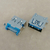 USB3.0沉板母座 9P前贴后插直边蓝胶铁壳缩略图4