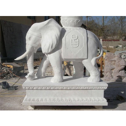 青石石雕大象厂家-南阳石雕大象-盛晟石雕