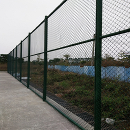 东莞球场围网 体育场包塑勾花网 室外运动场防护网 