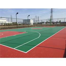 PVC篮球场施工-PVC篮球场-杭州中江体育设施工程