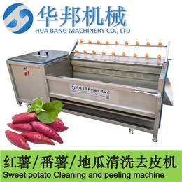 红薯清洗机价格-青海红薯清洗机-华邦机械(图)