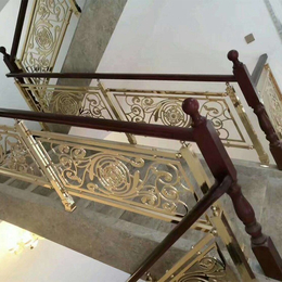 深圳铜镂空酒店楼梯围栏使用广泛