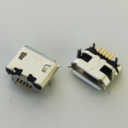 MICRO USB 5S B 型牛角型角长1.2版 长针母座