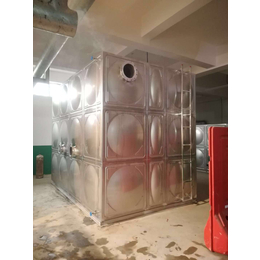 蒙山不锈钢水箱厂家 焊接方形消防水箱304 组合保温水箱价格