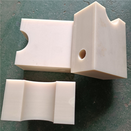 定制尼龙制品塑料滑块钻机塑料配件尼龙垫块  塑料垫块批发