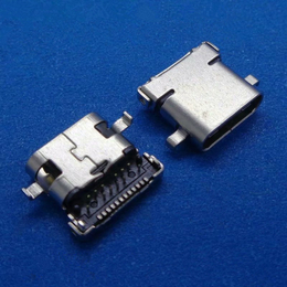 USB 3.1 TypeC 母24P沉板前插后贴