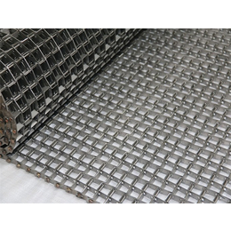 滨州金属网带-森喆食品金属网带-不锈钢板式传送带样式