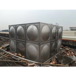 灵山不锈钢水箱厂家 焊接式消防水箱304 组合式保温水箱价格