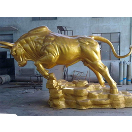 博雅雕塑-颐和园铜牛雕塑-甘肃铜牛雕塑
