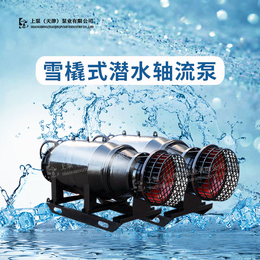 雪橇式潜水轴流泵-安装简单-移动便捷-寿命长