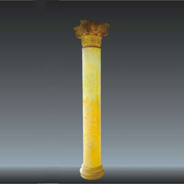 透光石罗马柱 仿云石罗马柱 人造透光石圆柱定制缩略图