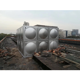 德保不锈钢水箱厂家 焊接式保温水箱304 方形消防水箱价格