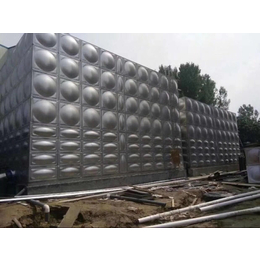 凌云不锈钢水箱定制 焊接保温水箱304厂家 方形消防水箱价格