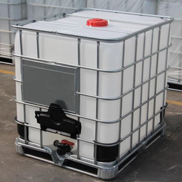 方形白色吨桶 1立方集装运输桶滚塑工艺特公斤厚定制