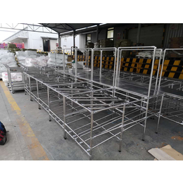河南郑州不锈钢线棒工作台 包装台 精益管打包台生产厂家