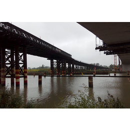 二手钢便桥施工方案-钢便桥施工方案-山东泰亨工程公司