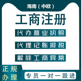 三亚注册公司-三亚注册公司政策-中欧（海南）三亚注册公司