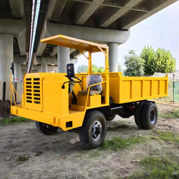 四驱农用运输车 *3吨四不像车厂家 定制矿用自卸翻斗车