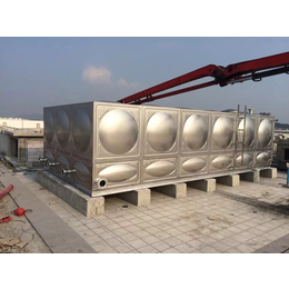 岳阳不锈钢保温水箱304定制做方形消防水箱厂 焊接双层水箱