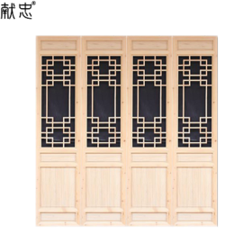 仿古木雕门窗雕花图片-上海木雕门窗-献忠木雕丨匠心制造