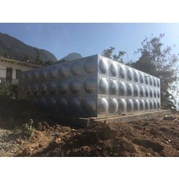 湘西不锈钢保温水箱定制 焊接式消防水箱304价格 方形水箱厂