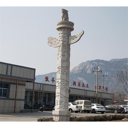 湖北景区石雕柱子厂家-盛晟雕塑