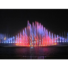 乌海音乐喷泉-北方园林古建厂家-水上音乐喷泉