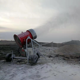 室外滑雪场需要多久才能建成 大型人工造雪机噪音小价格