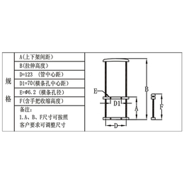 高载重工具箱拉杆-tyxb东莞天誉-工具箱拉杆