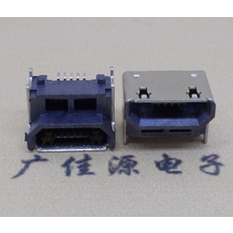 MICRO USB 5P座子 BF SMT 垫高445 有边