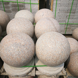 挡车石球-德润石材有限公司-挡车石球多少钱一个