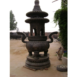 山西铜香炉-博雅雕塑厂-铜香炉价格及图片