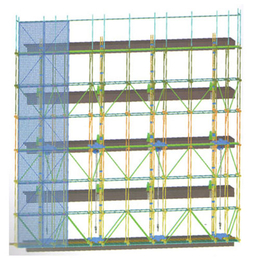 全钢爬架照片-枣庄全钢爬架-盛卓建筑设备实力厂家(查看)