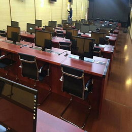广州博奥(图)-电教室升降电脑桌厂家-哈密升降电脑桌